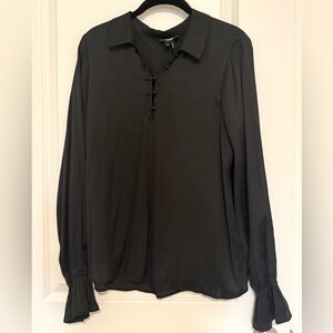 Elegant Black Women's Top
